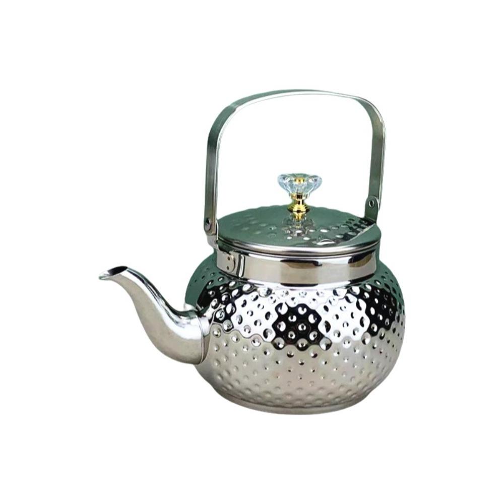 1000/1500/2000 ML Hammered Tea Kettle Thickened Loose Leaf Teapot Filtering Teapot  Restaurant