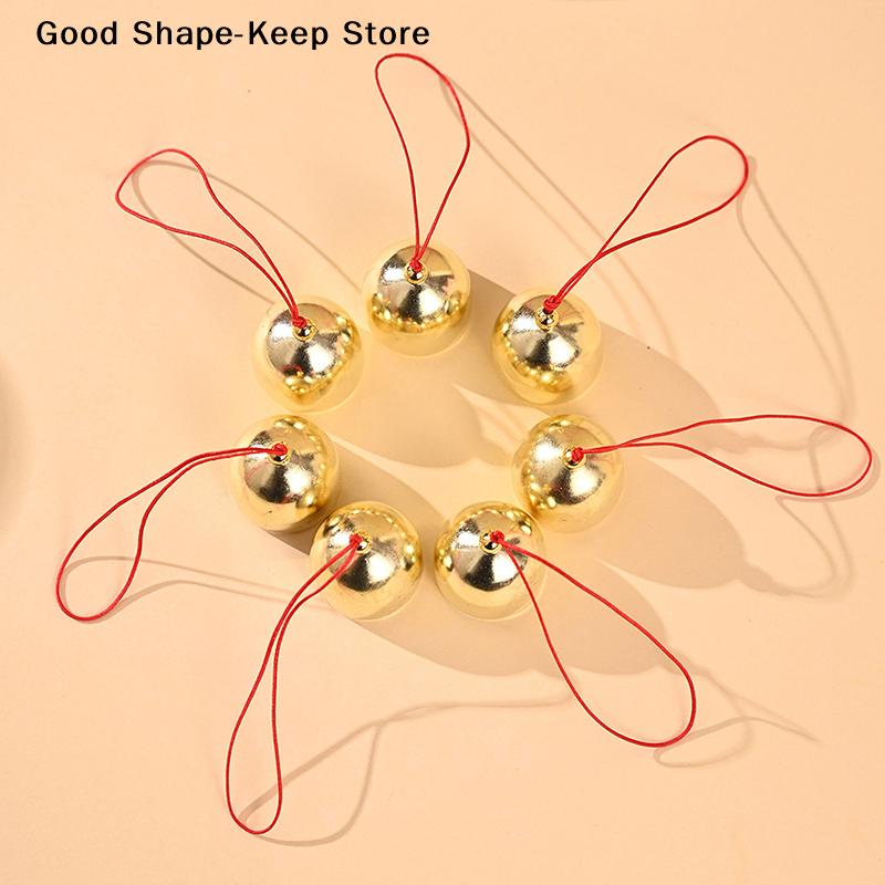 10/20 Pcs DIY Metal Bell Decoration Brass Mini Bell Christma Pendant Door Bell Diy Craft Wind Chime Brass Bell Decoration