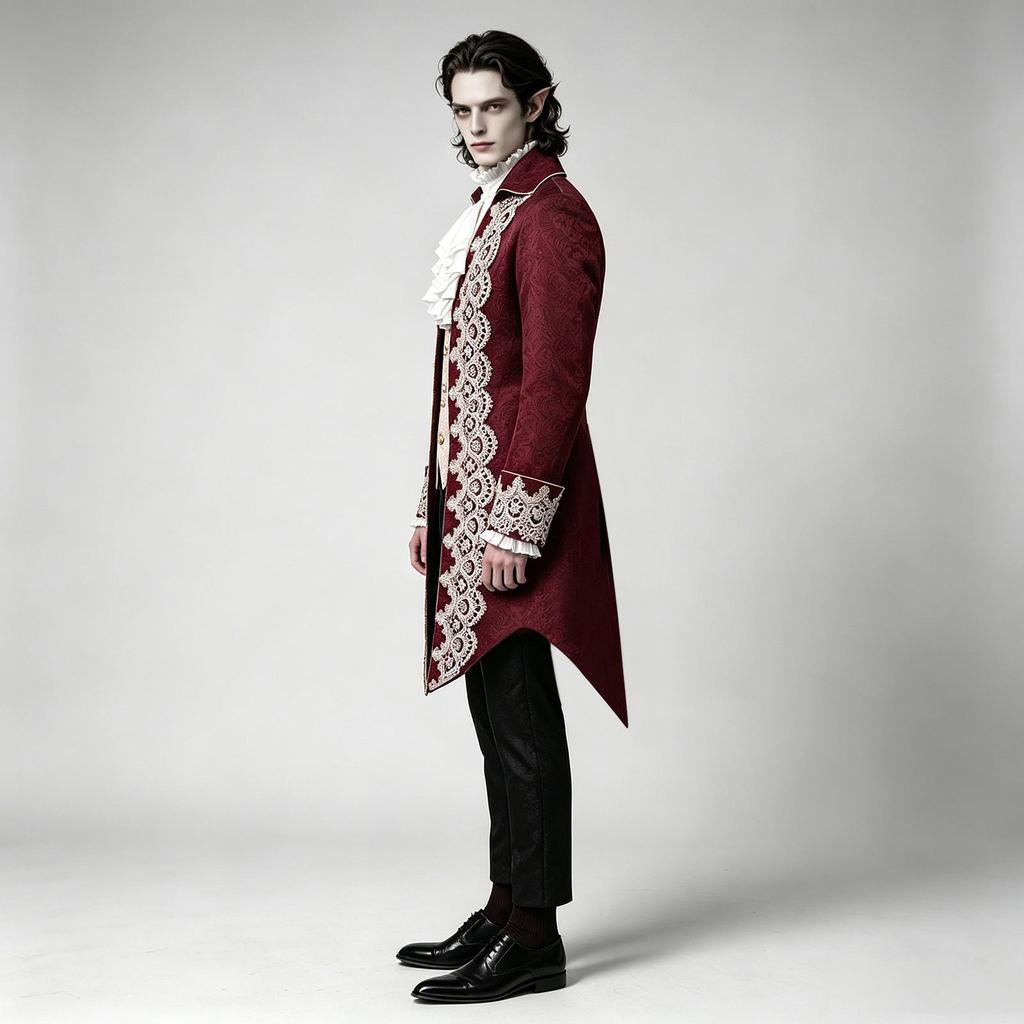 Steampunk Medieval Gothic Victorian Frock Jacket