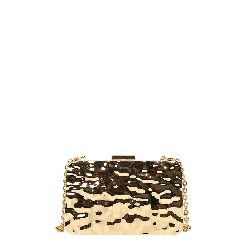 Acrylic shell bag 2025 new European and American fashion ice crack net red single shoulder women's chain dinner bag tide