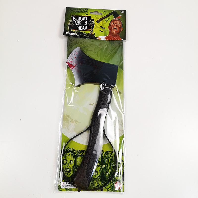 Halloween Blood Knife Headband - Spooky Masquerade Party and Cosplay Prop.
