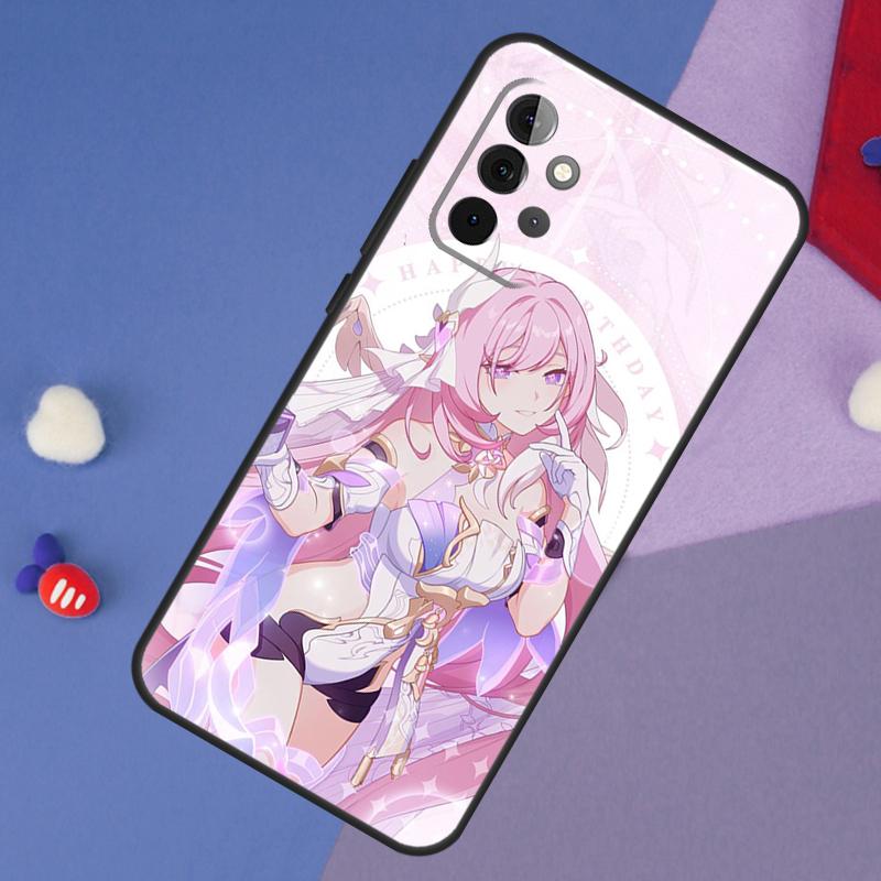 Elysia Honkai impact Case For Samsung Galaxy A14 A24 A34 A54 A12 A22 A32 A52 A13 A33 A53 A73 A51 A71 Back Cover