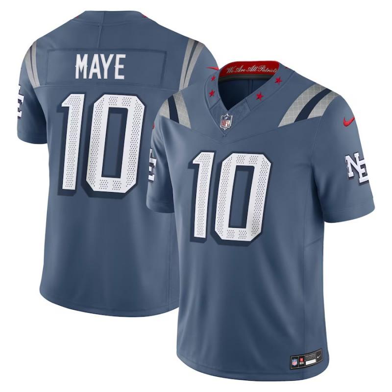 New England Patriots NFL Football Jersey Custom Number 0 8 10 Embroidered Sportswear Men Women Fall