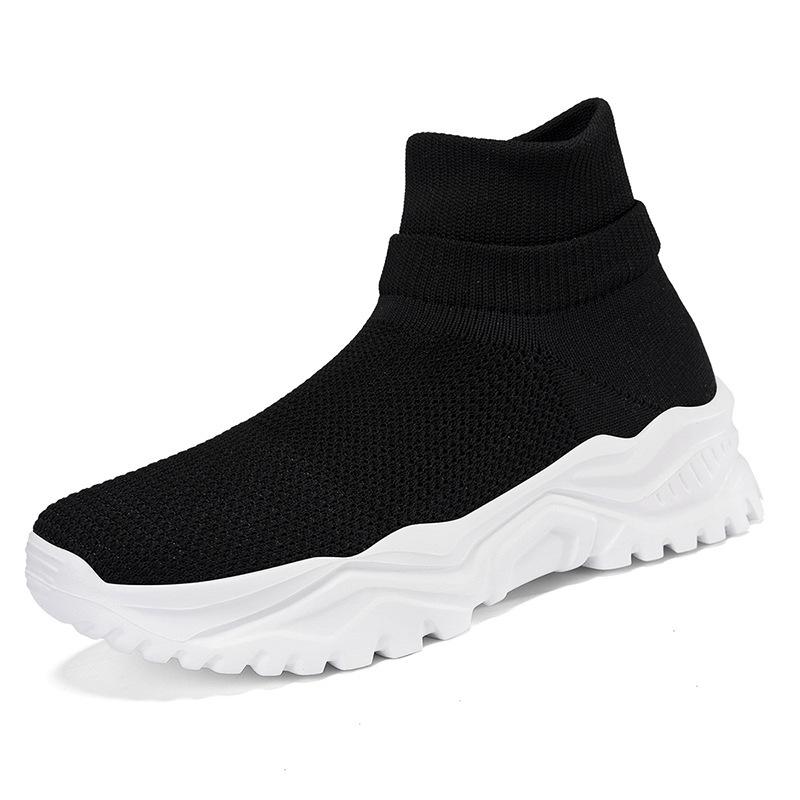 New socks fly-woven shoes couple breathable sports and leisure men's versatile walking foot cover light women's shoes