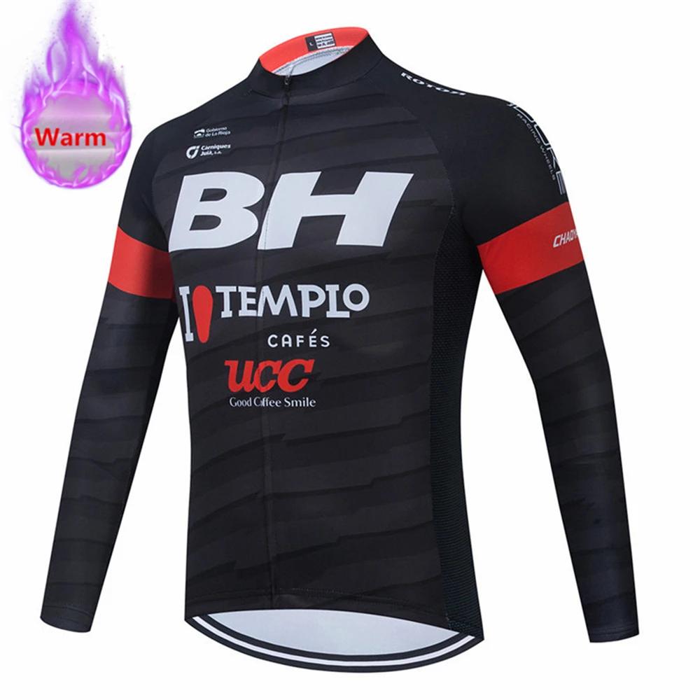 2026 Winter Fleece Cycling Jersey Set Mountian Bicycle Clothes Wear Ropa Ciclismo Racing BH Bike Clothing Maillot Ciclismo Hombre