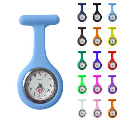Orologio da taschino con spilla in silicone e batteria gratuita