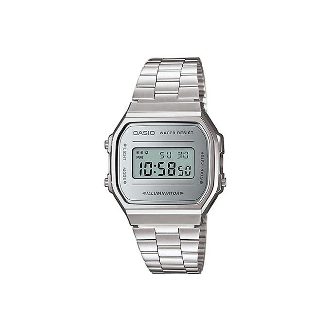 CASIO Vintage A168 A168WEM-7 Silver White