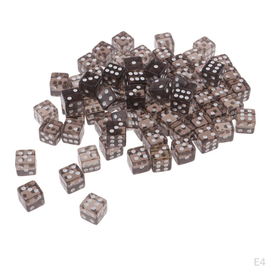 100 buc. Set D6 cu 6 fețe