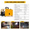 Aparat de sudură inteligent Sudor MMA Aparat de sudură TIG Portabil Electric MIG ARC Aparat de sudură TIG 3 în 1 220V