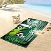 Name Custom SE Palmeiras logo Print Beach Towel, Large Soft Quick Dry Towel for Beach Camping Swimming