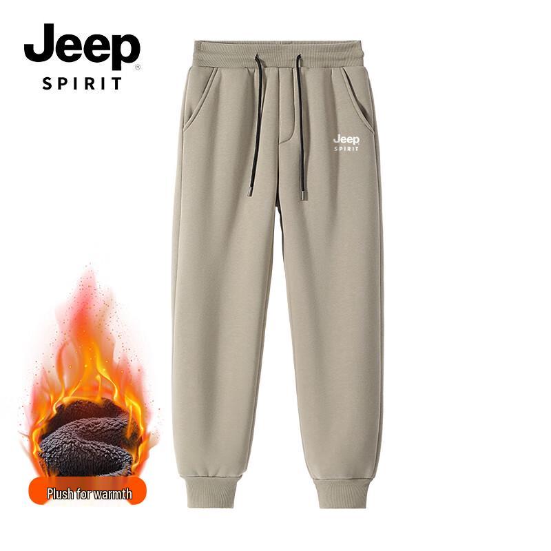 

Мужские зимние брюки-джоггеры на подкладке из шерпы JEEP SPIRIT 4XL