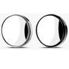 2PCS Small Auto Blindspot Round Mirror RearView Side Mirror