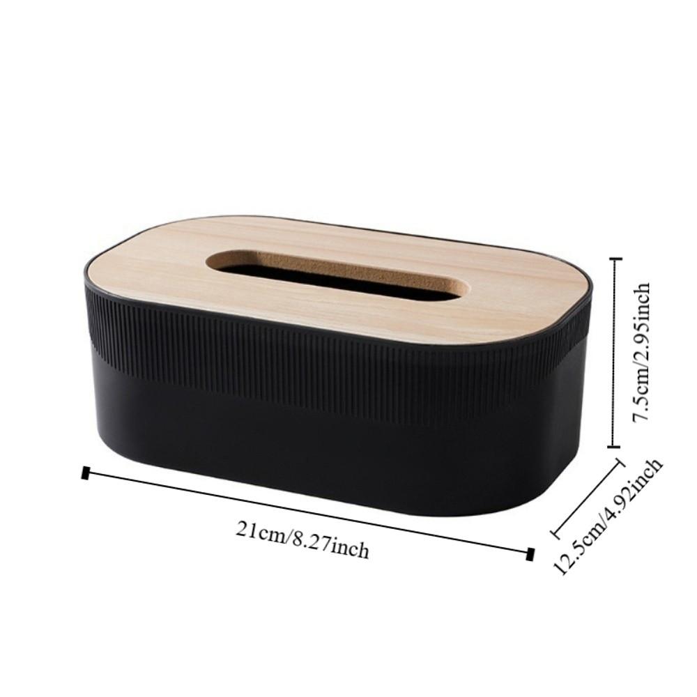 Eco-Friendly Napkin Holder Plastic Paper Storage Box Paper Extraction Case Tissue Box Holder  Home