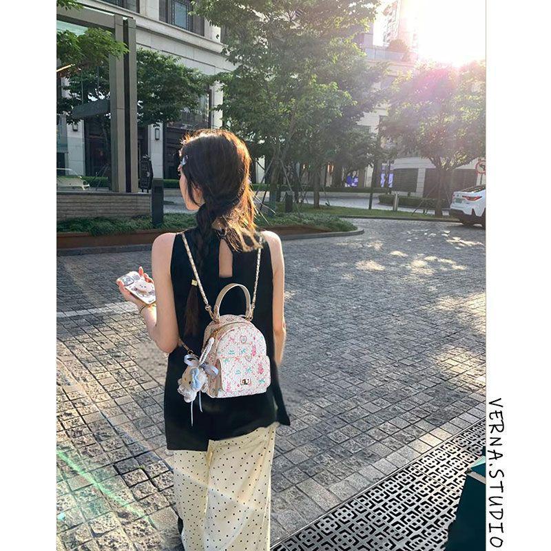 Women's Trendy Floral Lightweight Backpack - Cute, Small, Fashionable, High-End Design