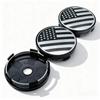 4pcs US American Flag Logo Emblem Car Wheel Center Caps 60MM 56MM Car Wheels Hub Cap Stars And Stripes Badge Rim Hubcaps Cover