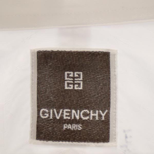 GIVENCHY made in Japan Overall handle Long sleeve shirt white shirt Men's Used