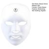 LED Photon Therapy Mask Red Blue Light Facial Device for Acne Wrinkle Reduction Rechargeable Anti-Aging Skincare for Home Use