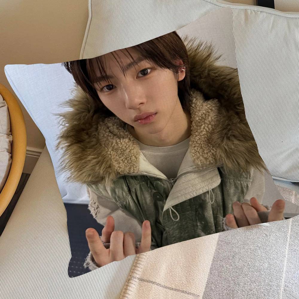 Singer JUHOON Idol  Pillow Cover Sofa Cushion Cover Home Room Decoration Children Gift