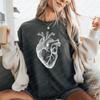 Anatomical Heart TShirt CVICU Nurse Cardiology Gift Aesthetic Women Clothing Harajuku Graphic T Shirts High Quality Cotton