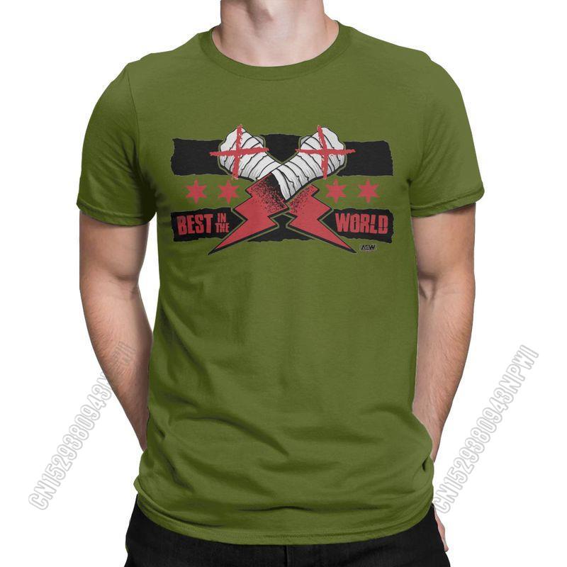 Unisexs Cm Punk Aew Best In The World T Shirt Cotton Clothing Vintage Stylish Chic Crewneck Tee Shirt Gift Tshirts