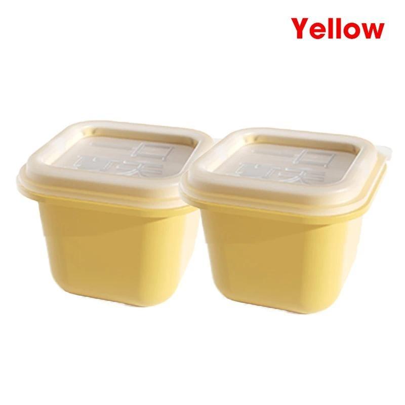 

Большая форма для льда силиконовая форма для кубиков льда квадратная форма для замороженного льда для виски, сока, кофейных напитков, мороженого yellow,2pcs