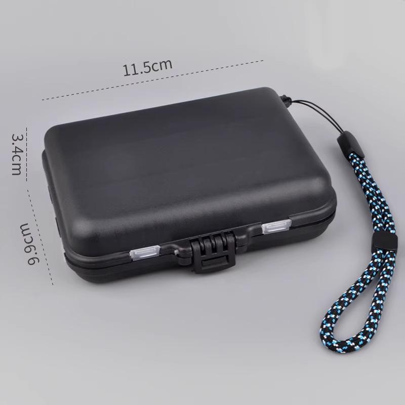 Cutie de pescuit mini cu două fețe pentru accesorii mici, cârlige, ace și momeli