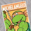 Teenage Mutant Ninja Turtles Unisex Adult Michelangelo T-Shirt