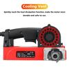 2680W 220V Electric Wall Planer Variable Speed Hand Held Power Tool Wood Cutting High Efficiency Planer Plane Wide Pure Copper Motor