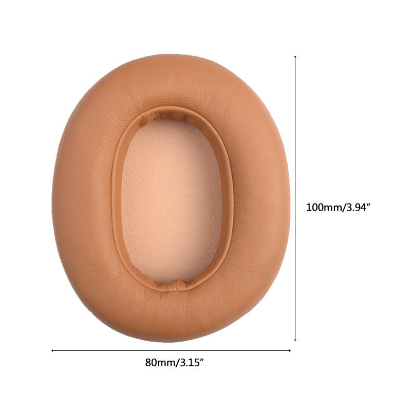 Universal Soft Leather Earpads for W830BT Earphone Memory Foam Earcups Easily Replaced Ear Cushions