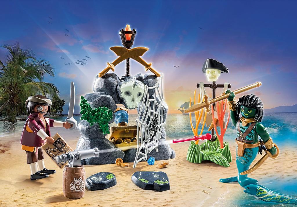 Playmobil Vânătoare de comori a piraților 71420