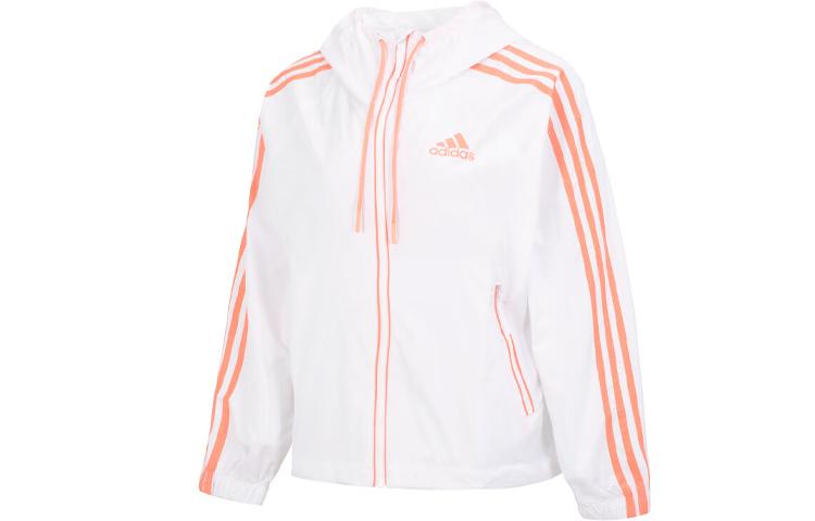 Adidas Jackets Women s White Hooded Moderate Other HT8752 XL