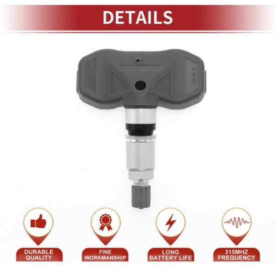 No.20964159 Tire Pressure Sensor For Chevrolet Malibu 2010-2015 1 Pcs 315MHz