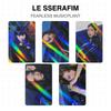 LE SSERAFIM FEARLESS MUSICPLANT Official Photocard