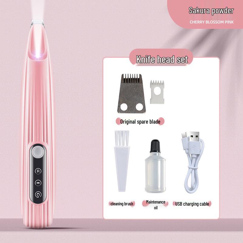 Elektryczny trymer do sierści łap i ciała dla kotów i psów