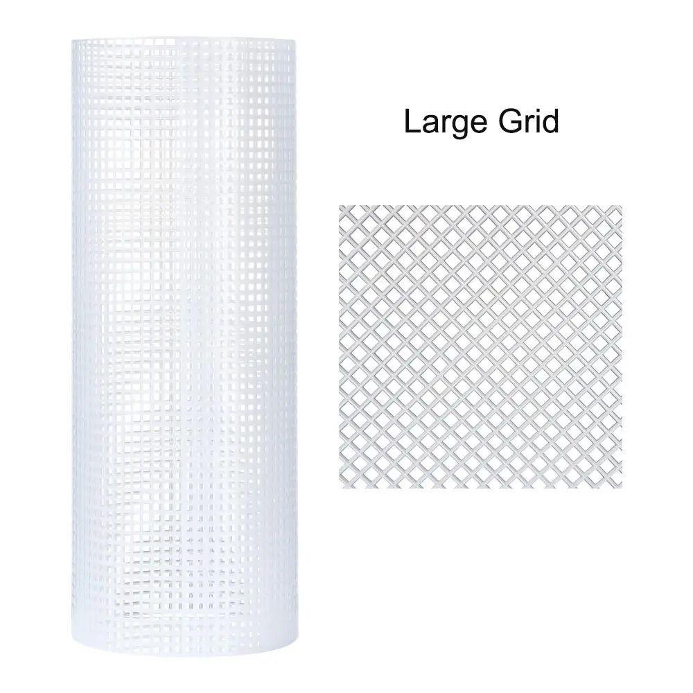 Handbag Accessories Plastic Bag Mesh Grid Black White Durable Canvas Bag Sheets 33x50CM Acrylic Yarn Crafting Knit