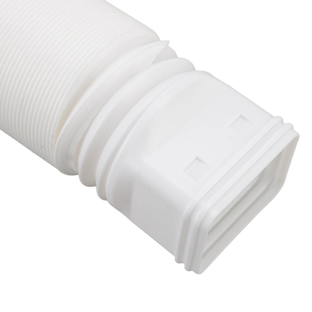 Downspout Extender Retractable Rain Gutter Drainage Pipe Down Spout Drain Extensions White