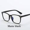 Fashion Unisex Square Glasses Plain Glasses Full Frame Glasses for Men and Women Radiation Protection Optical Glasses