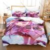 All Seraph Squad Character Print Heaven Burns Red Game Duvet Cover + 2 Pillowcases Twin Full Queen King Gamer Bedding Set