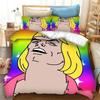 3D-Druck He-Man und Die Masters of the Universe Bequeme Bettdecke Bettbezug Kissenbezug Bettwäsche-Set Dekoration Heimtextilien