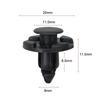 Kompatible Stoßfängerclips für Nissan/Infiniti 01553-09321 Radhausverkleidung
