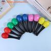 Hot Sale 2Pcs Plastic Maracas Sand Hammer Rattle Shaker Percussion Musical Instruments Toys For School Percussion Event