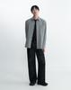 WORK ON BODY OFF Eden Slub Semi-Wide Denim Pants [Black]