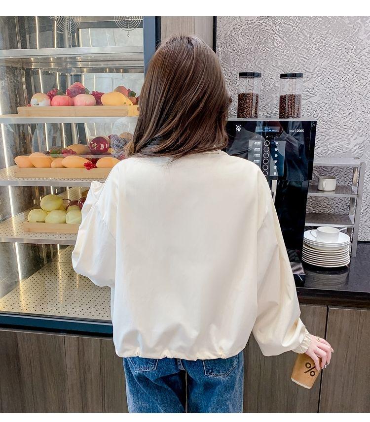 Women's Petite Versatile Casual Windbreaker Jacket - Spring/Autumn 2025 Collection