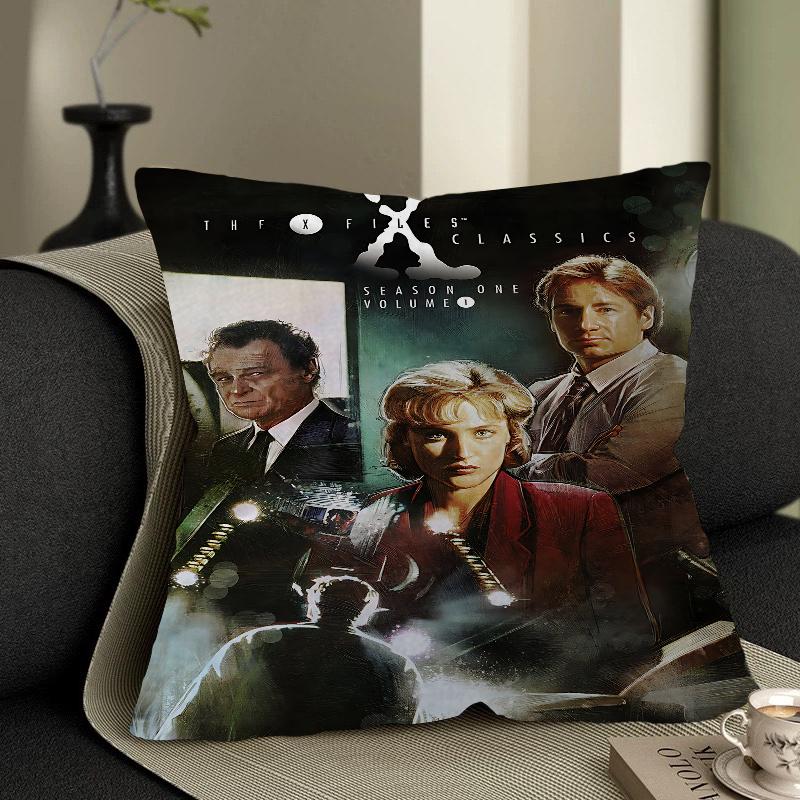 Horror Movie X-Files Pillow Anime Pillow Sofa Bed Head Pillow Cover Cushion Cover 45x45 Cm Fashion