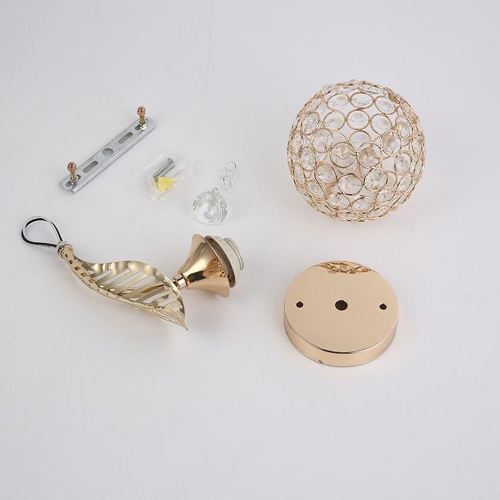 Kristall Wandleuchten Schlafzimmer Wandlampe Rund Modern Nachttisch Wandleuchten Esszimmer Flur Leuchte mit E27