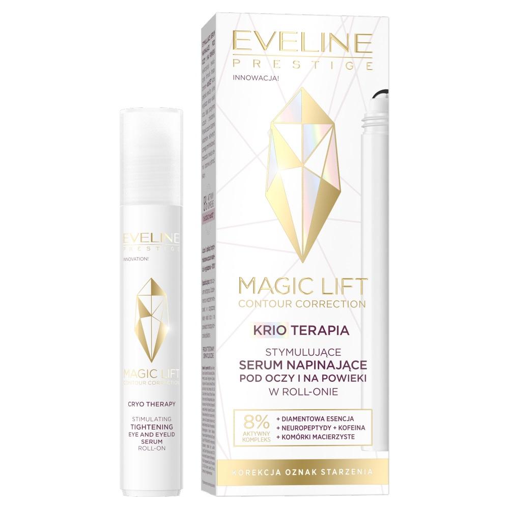 Eveline Cosmetics Magic Lift Stimulating Eye & Eyelid Tightening Serum Roll-On, 15ml