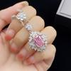 Sace Gems Classica lega di rame zircone anello orecchini collana pendente set di gioielli regali per la festa di nozze