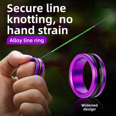 Leader Knot Tool Knot Tightening Tool Anti-slip Rubber Ring