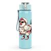 1PC Cowgirl Chicken Western Cartoon Print 750ml Color Plastic Sports Water Bottle Leakproof Flip Straw Lid Suitable for Sports Office Home Use