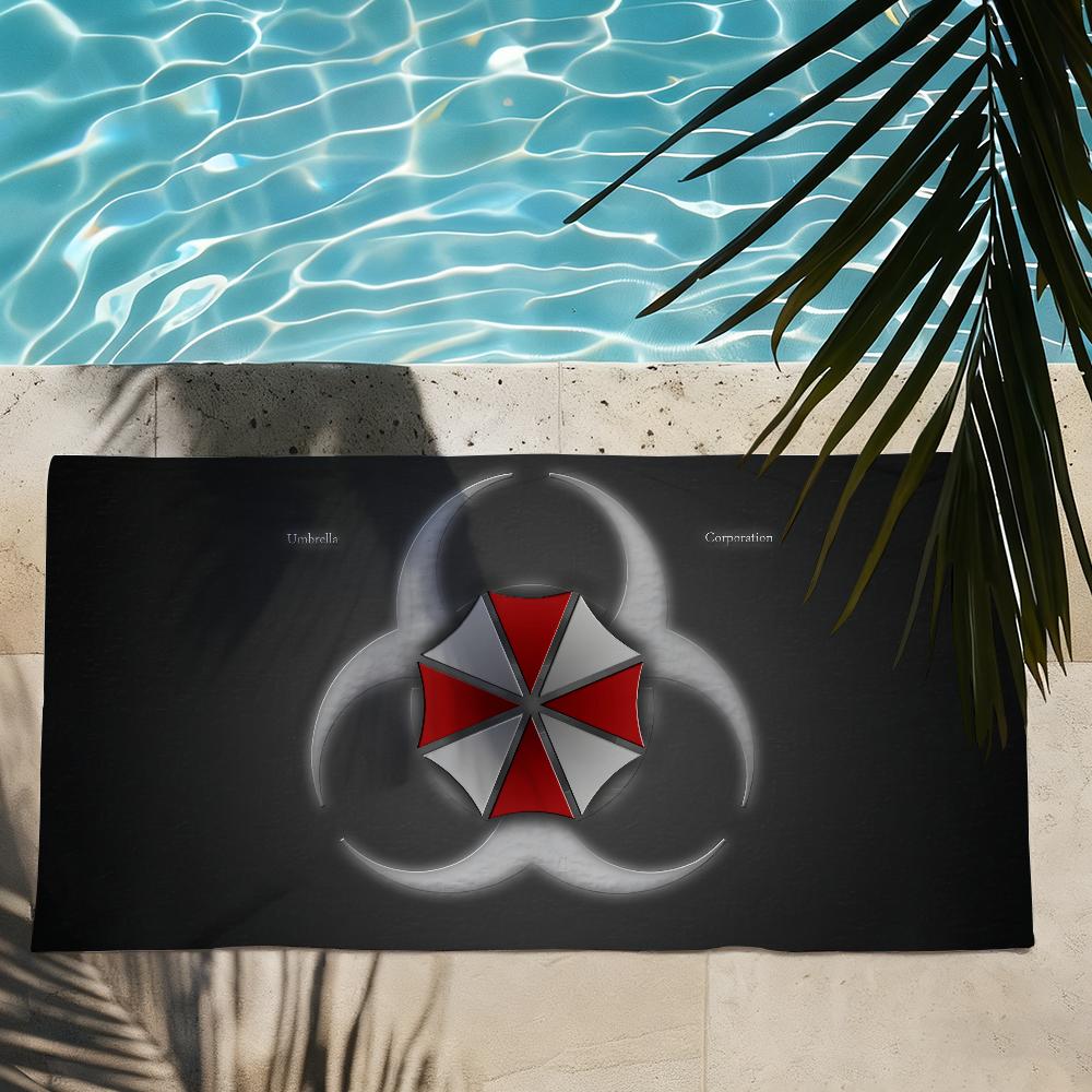Classic Game R-Resident E-Evil Cool Towel Shower Sauna Travel Spa Quick Dry Gym Accessories Soft Large Beach Towels